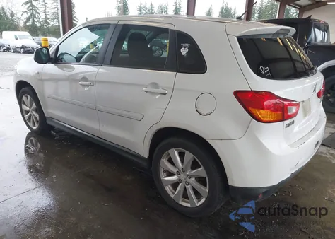 2014 Mitsubishi Outlander Sport Es from USA, damaged, VIN 4A4AR3AU8EE024773
